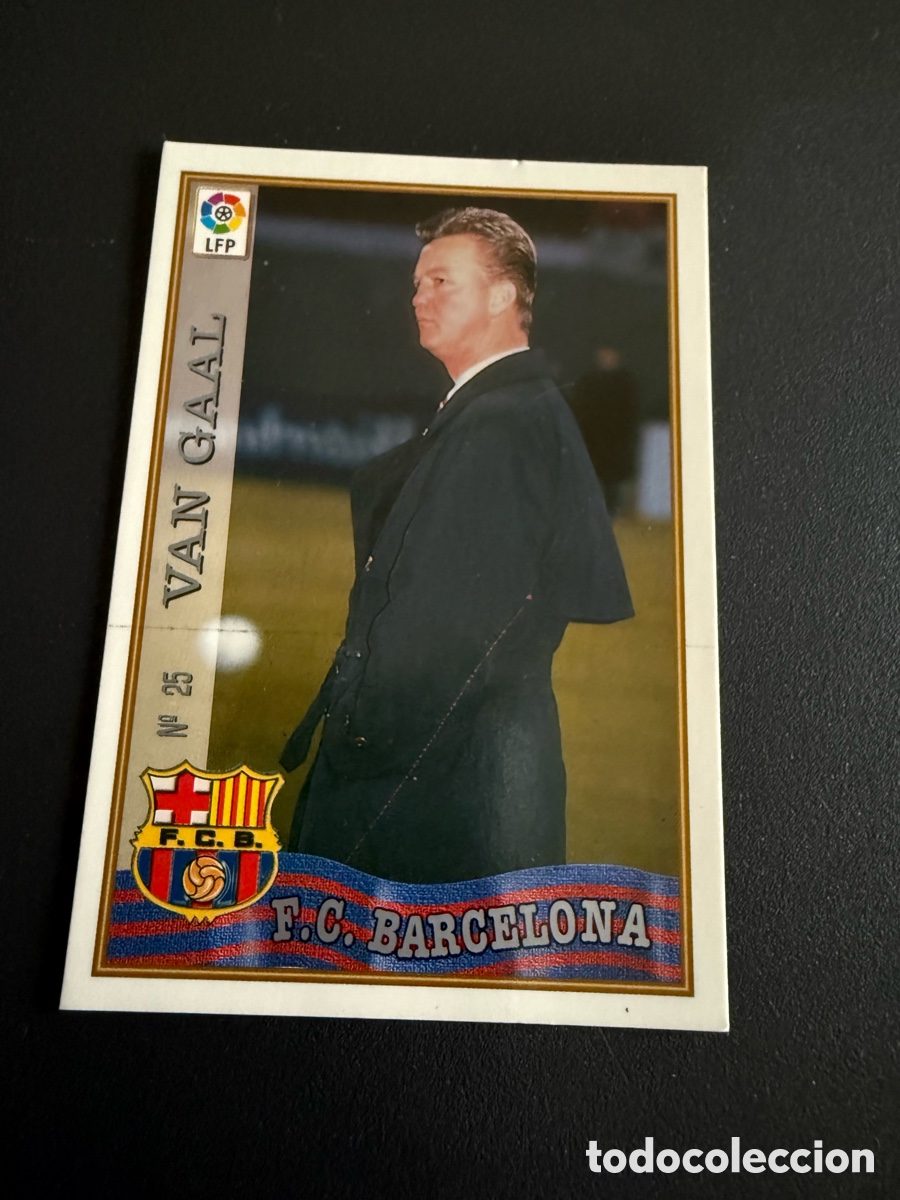 Cromos de F&uacute;tbol: MUNDICROMO 97-98. n 25. VAN GAAL