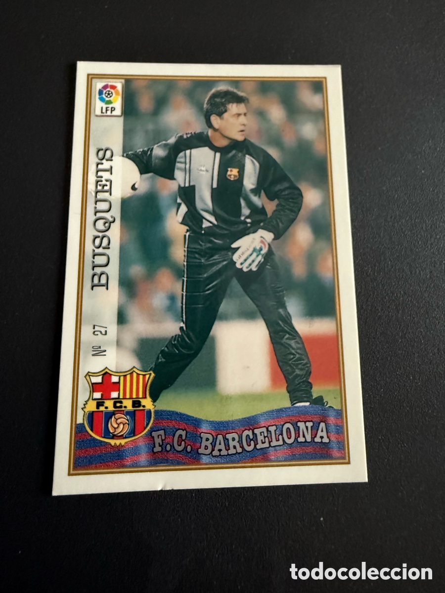 Fu&szlig;ball-Sticker: MUNDICROMO 97-98. n 27. BUSQUEST