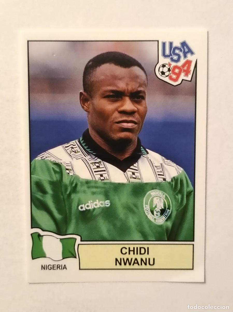 Cromos de F&uacute;tbol: CHIDI NWANU (NIGERIA) MUNDIAL USA 94 PANINI