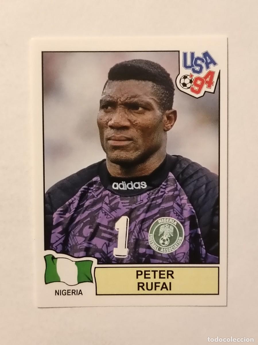Cromos de F&uacute;tbol: PETER RUFAI (NIGERIA) MUNDIAL USA 94 PANINI