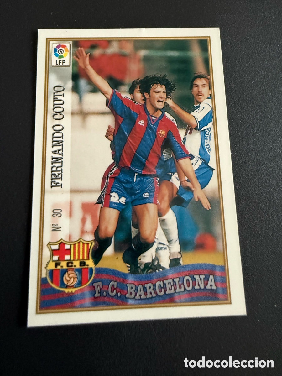 Cromos de F&uacute;tbol: MUNDICROMO 97-98. n 30 FERNANDO COUTO