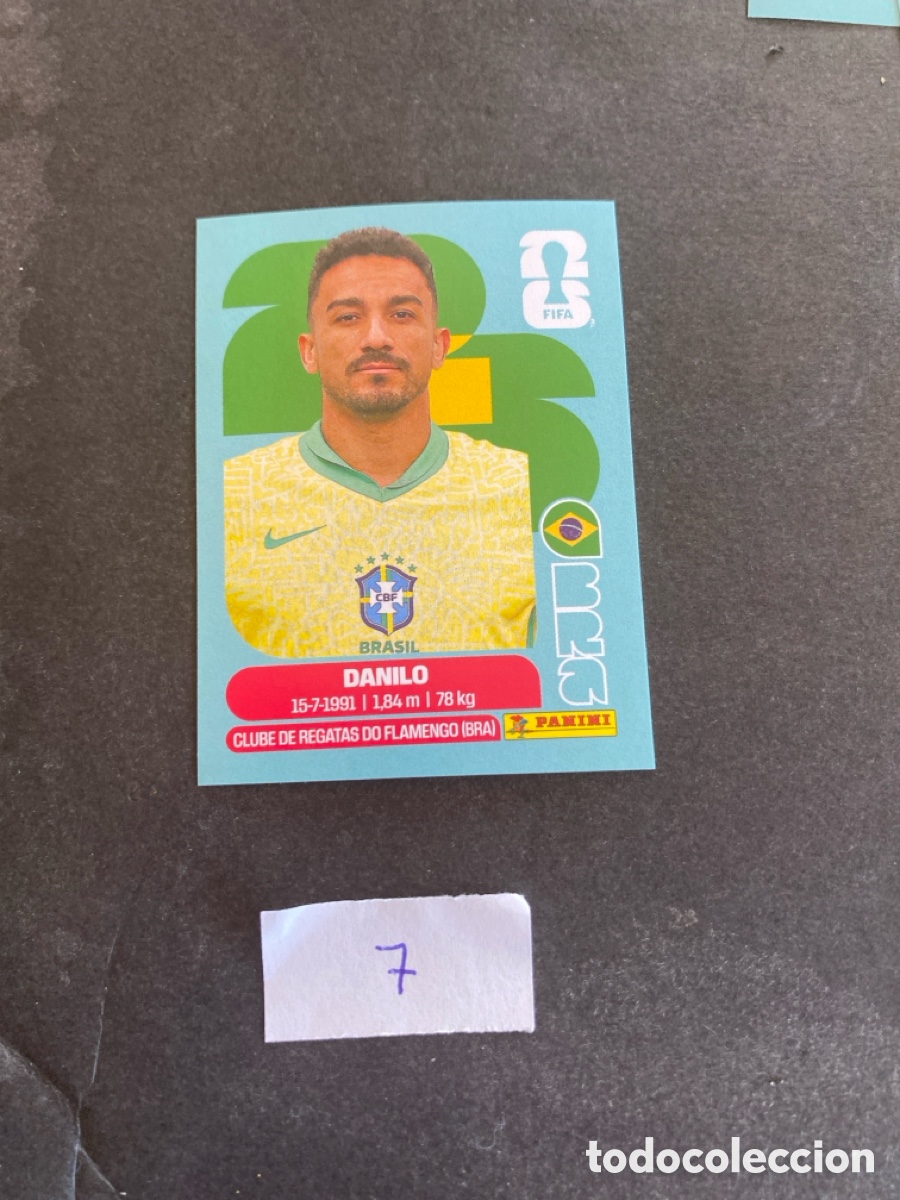 Cromos de F&uacute;tbol: Cromo Brasil Mundial 2026 N* 7 nuevo