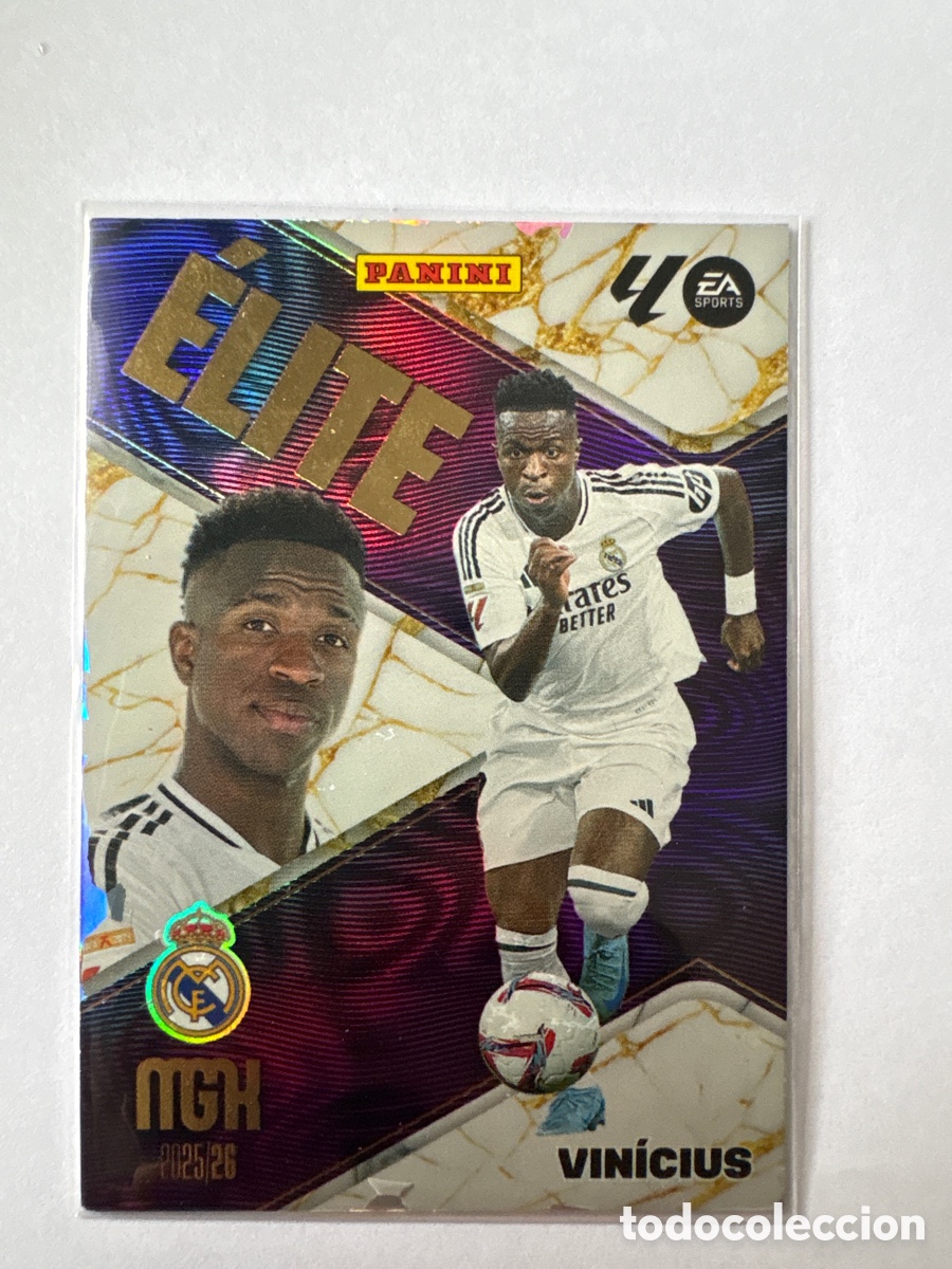 Cromos de F&uacute;tbol: MEGA CRACKS ELITE 25-26 VINICIUS N&deg;18