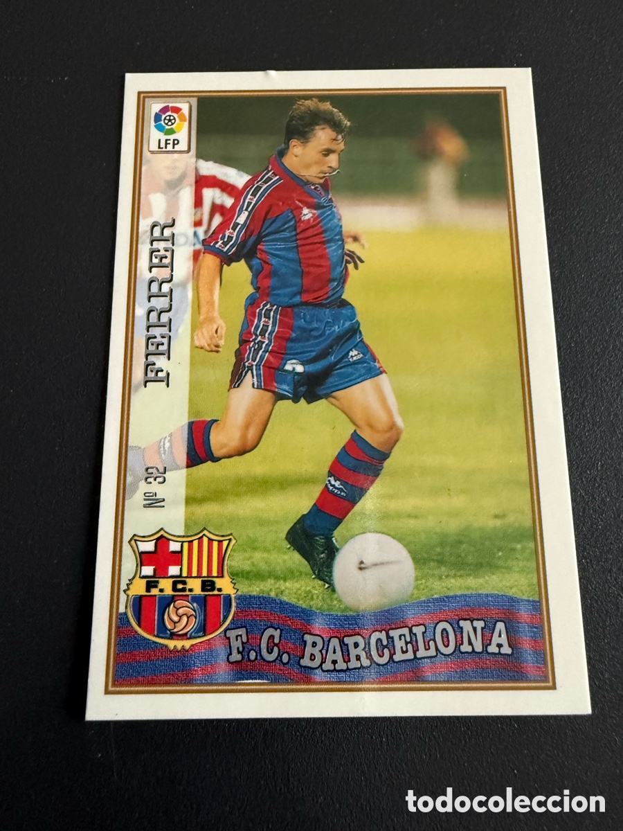 Cromos de F&uacute;tbol: MUNDICROMO 97-98. n 32 FERRER