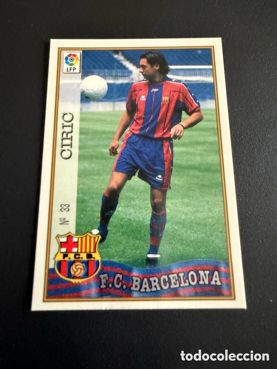 Cromos de F&uacute;tbol: MUNDICROMO 97-98. n 33. CIRIC