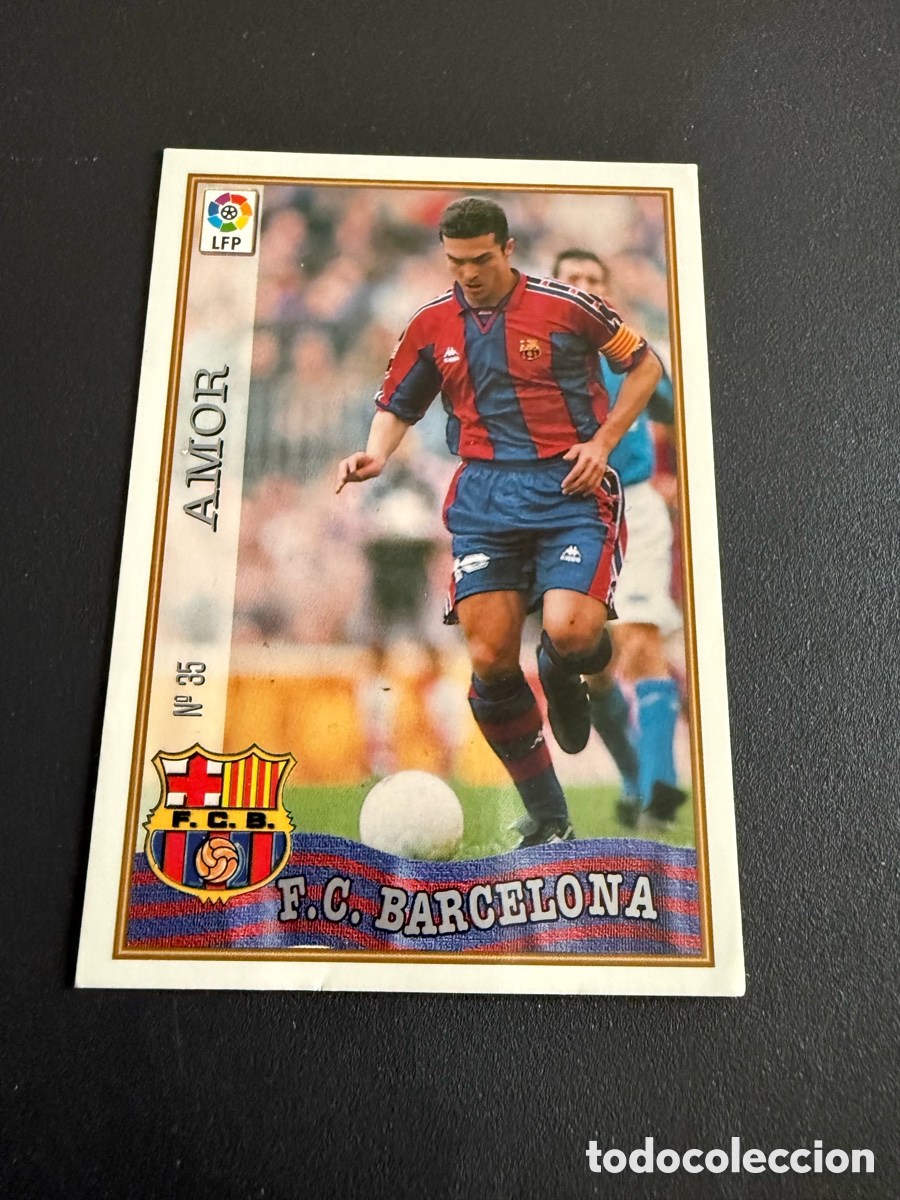 Cromos de F&uacute;tbol: MUNDICROMO 97-98. n 35. AMOR