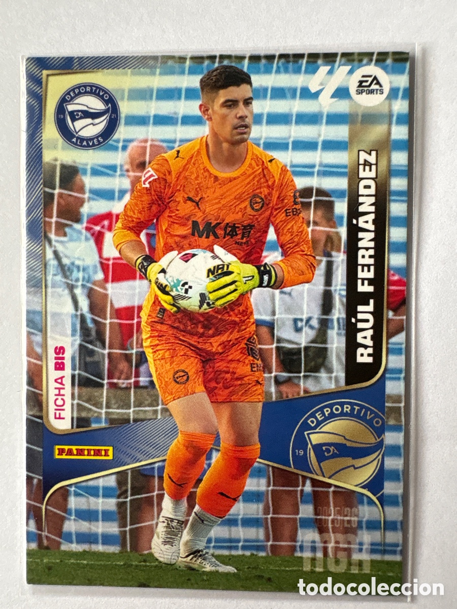Cromos de F&uacute;tbol: MEGACRACKS 25-26 21 BIS Alav&eacute;s RA&Uacute;L FERN&Aacute;NDEZ