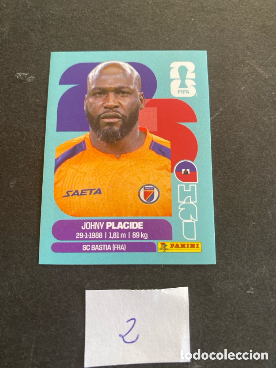 Cromos de F&uacute;tbol: Cromo Haiti Mundial 2026 N* 2 nuevo