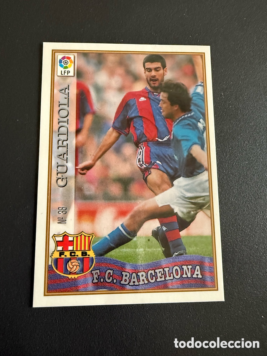 Cromos de F&uacute;tbol: MUNDICROMO 97-98. n 38. GUARDIOLA