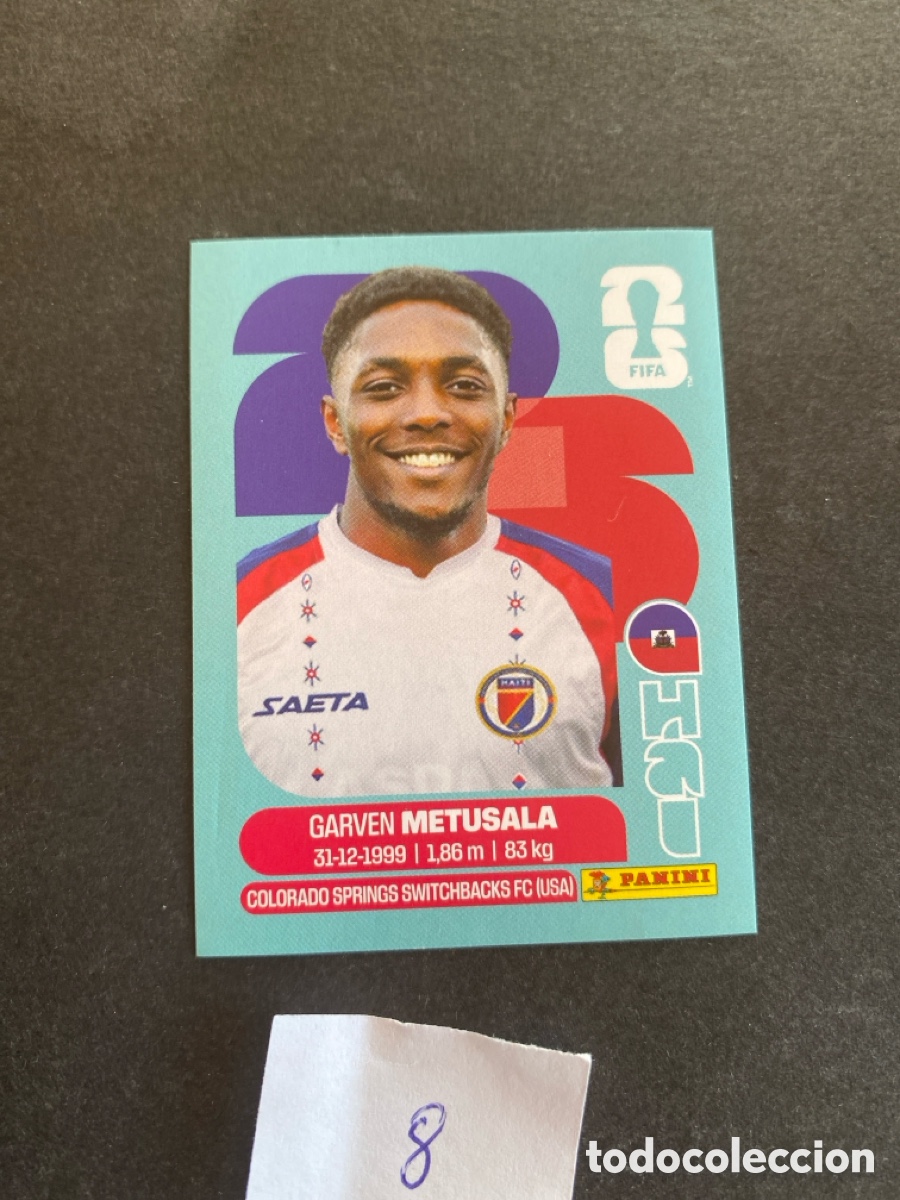 Cromos de F&uacute;tbol: Cromo Haiti Mundial 2026 N* 8 nuevo