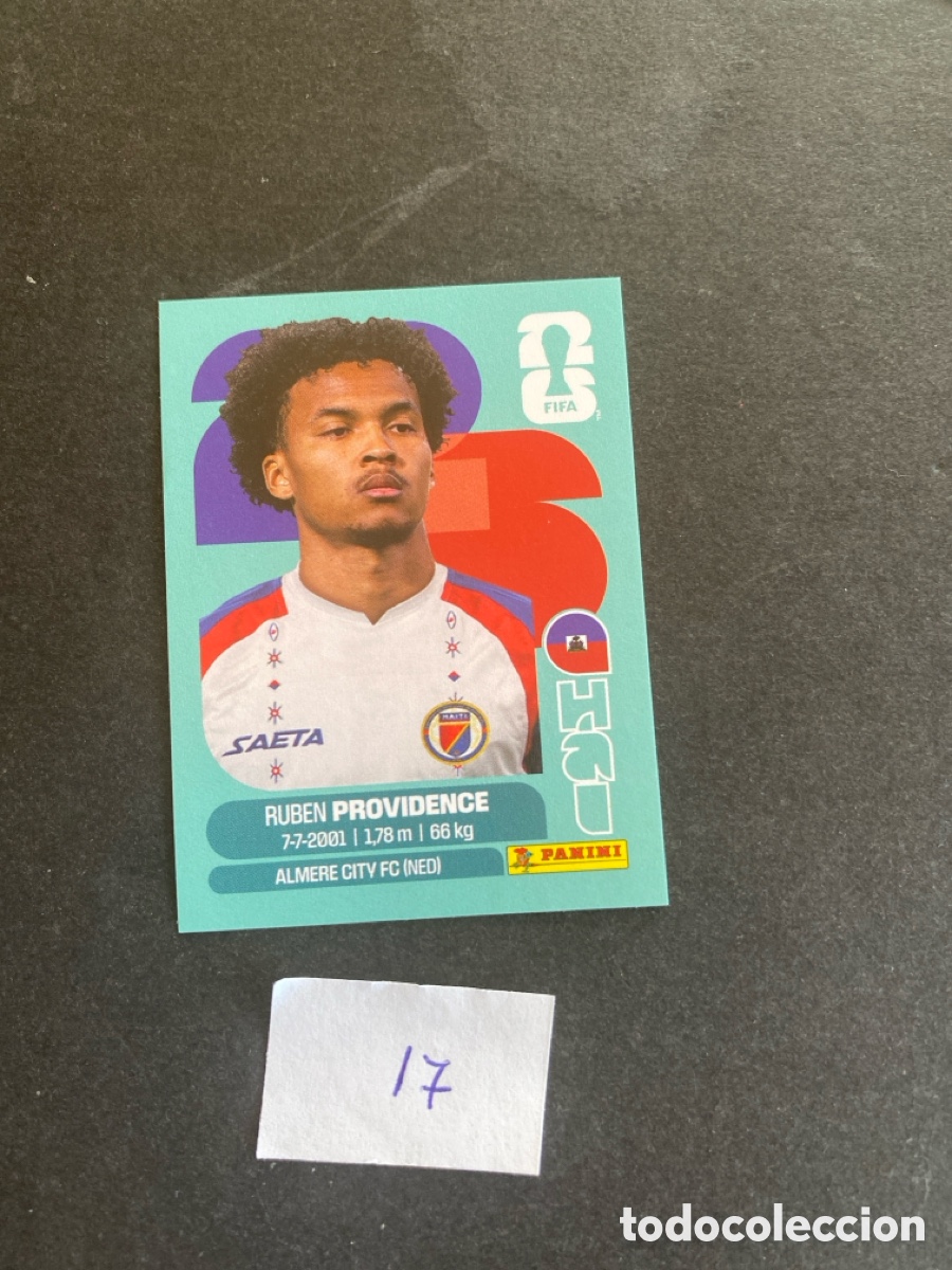 Cromos de F&uacute;tbol: Cromo Haiti Mundial 2026 N* 17 nuevo