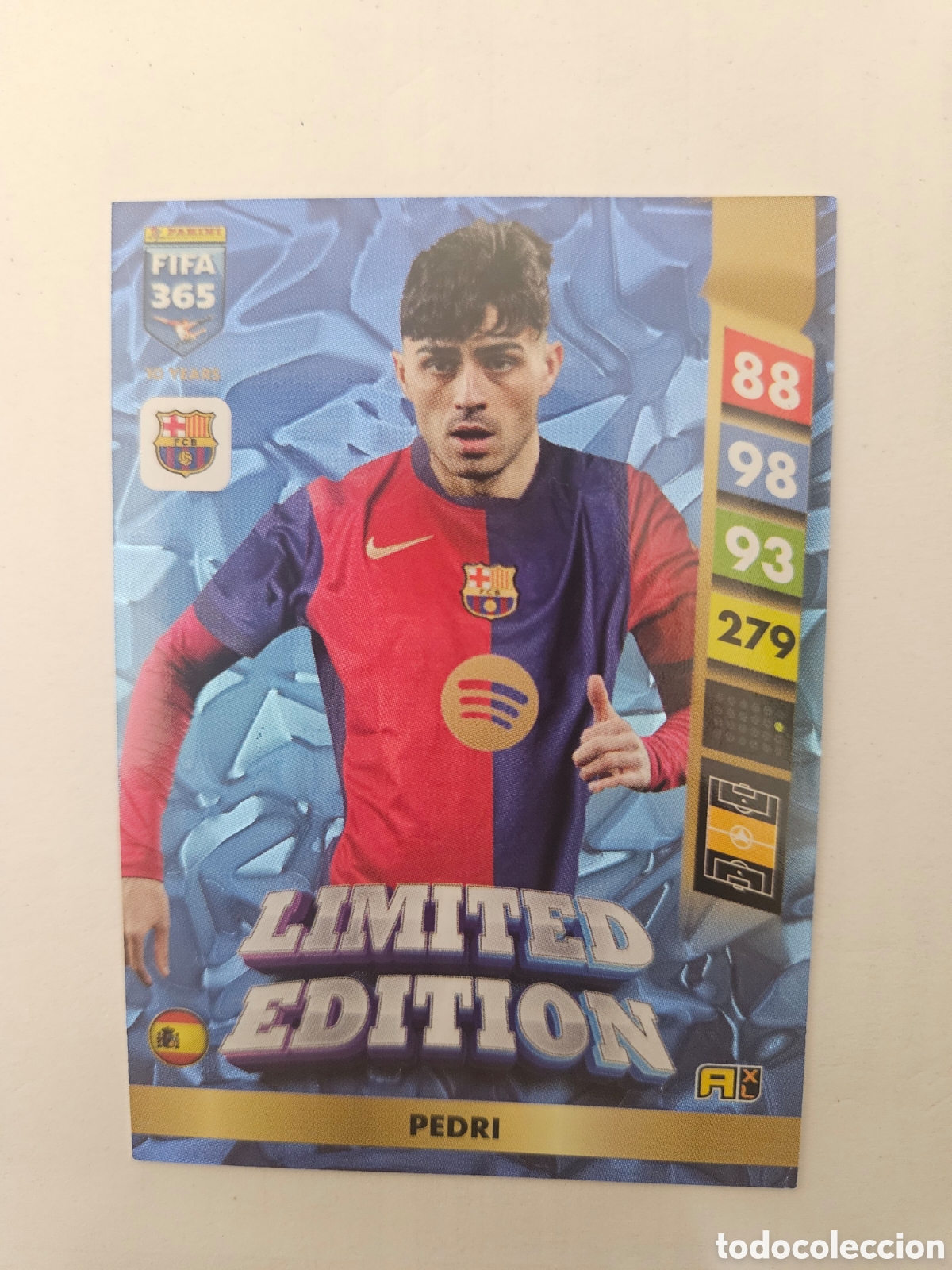 Cromos de F&uacute;tbol: Pedri - FC Barcelona - Limited Edition - Panini FIFA 365 2025