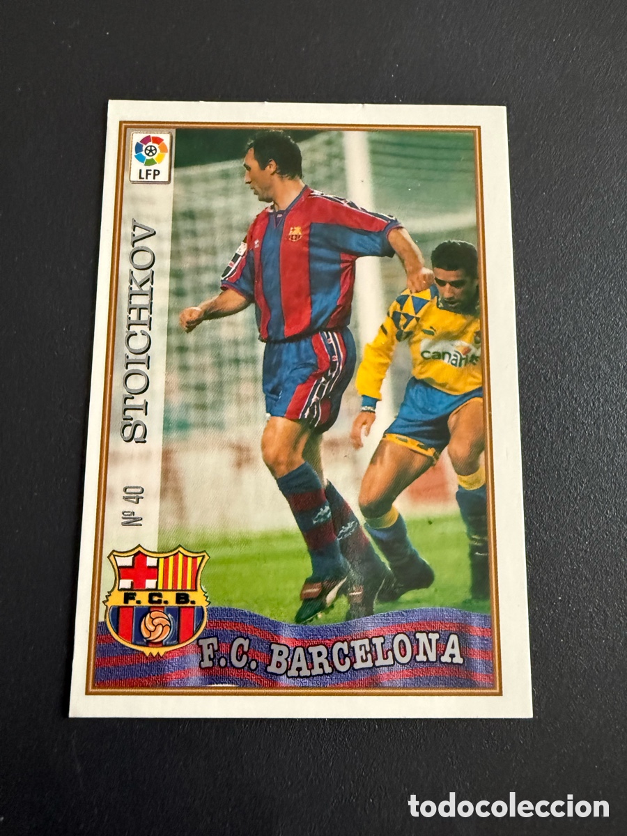 Cromos de F&uacute;tbol: MUNDICROMO 97-98. n. 40. STOICHKOV