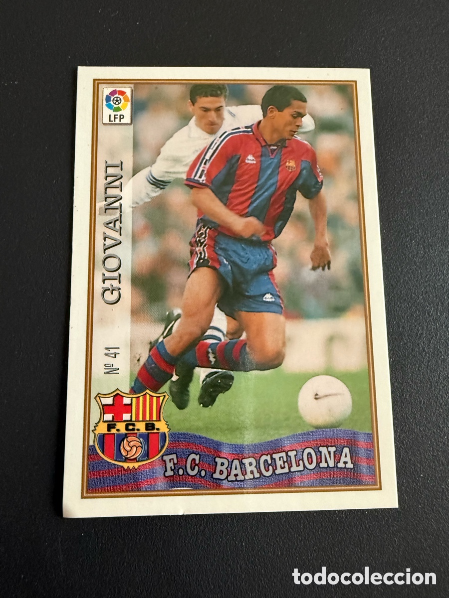 Cromos de F&uacute;tbol: MUNDICROMO 97-98. n 41. GIOVANNI
