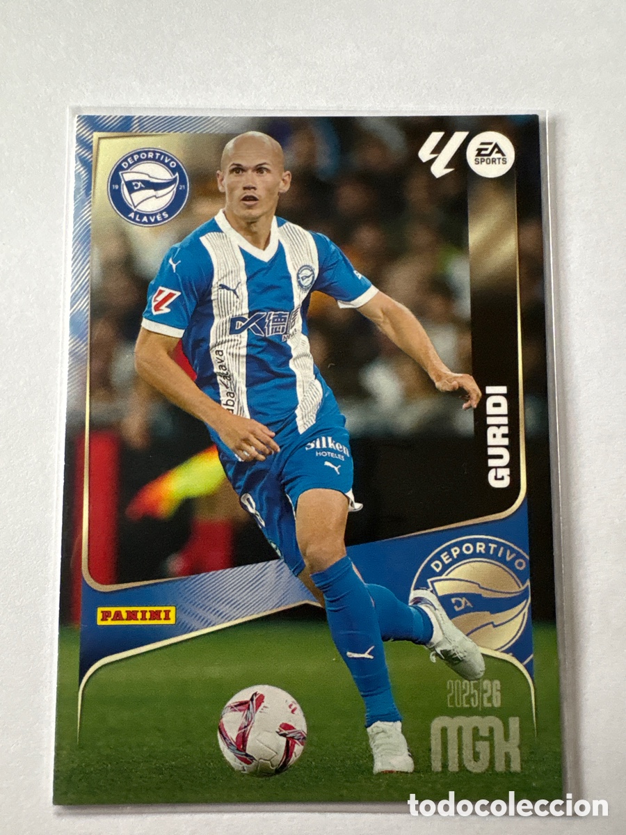 Cromos de F&uacute;tbol: MEGACRACKS 25-26 ALAV&Eacute;S GURIDI 30