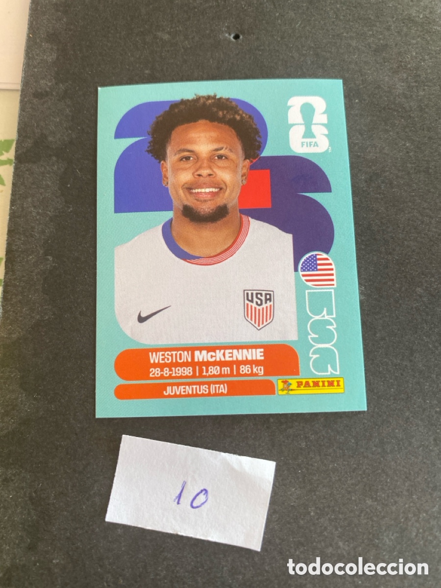 Cromos de F&uacute;tbol: Cromo USA Mundial 2026 N*10 nuevo