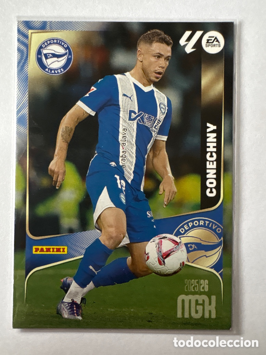 Cromos de F&uacute;tbol: MEGACRACKS 25-26 CONECHNY ALAV&Eacute;S 33