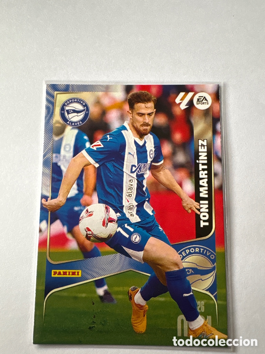 Cromos de F&uacute;tbol: MEGA CRACKS 25-26 TONI MARTINEZ 35 ALAV&Eacute;S