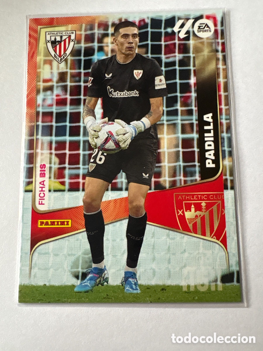 Cromos de F&uacute;tbol: MEGACRACKS 25-26 PADILLA 39 Bis BILBAO