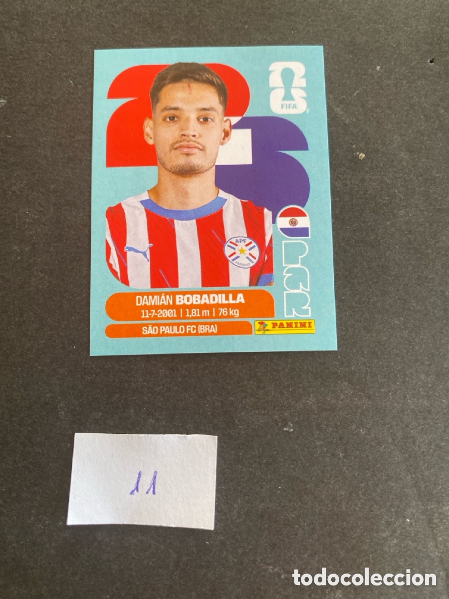 Cromos de F&uacute;tbol: Cromo Paraguay Mundial 2026 N* 11 nuevo