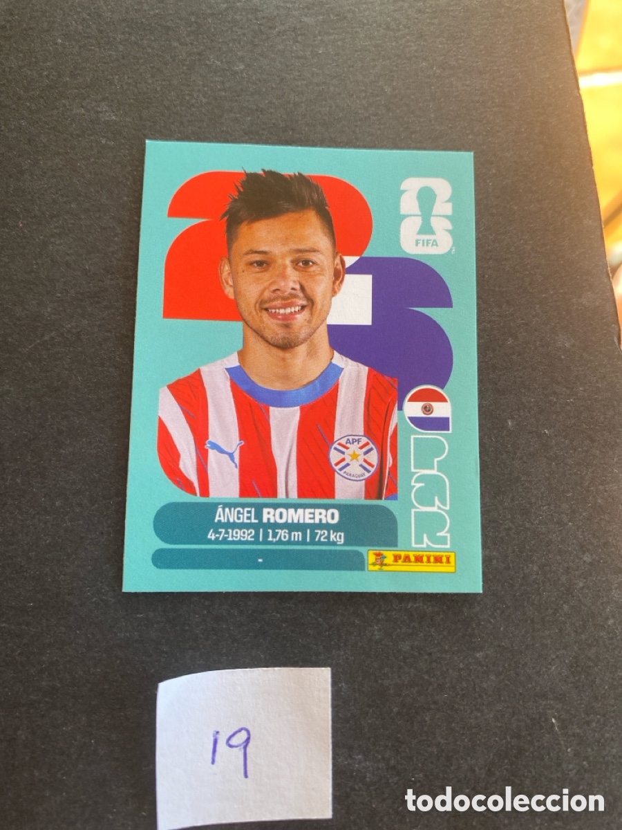 Cromos de F&uacute;tbol: Cromo Paraguay Mundial 2026 N* 19 nuevo