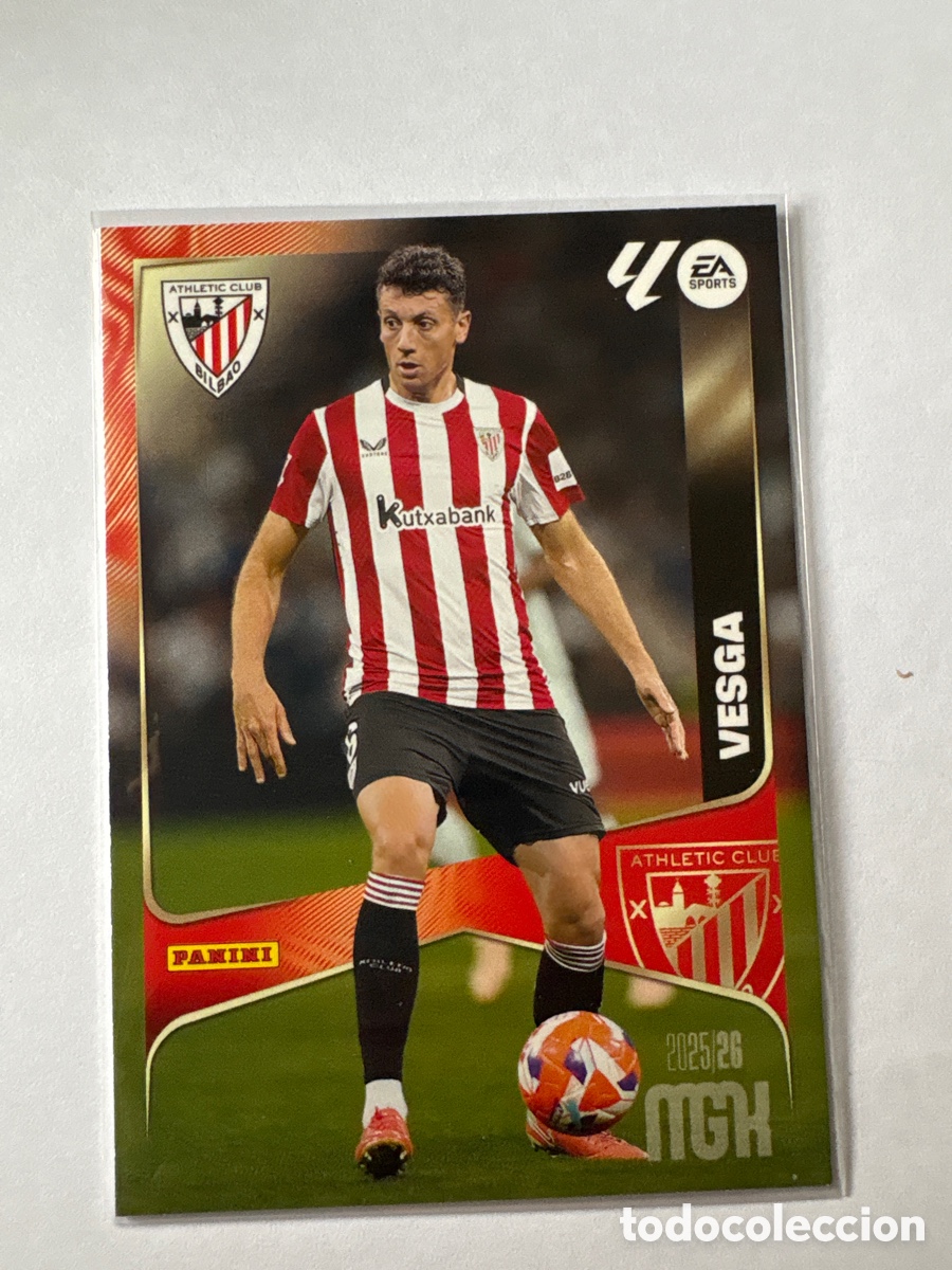 Cromos de F&uacute;tbol: MEGA CRACKS 25-26 VESGA 45 BILBAO