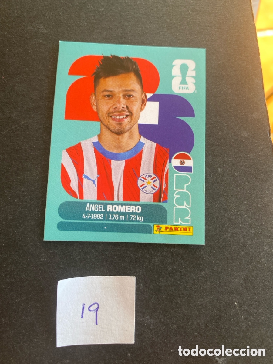 Cromos de F&uacute;tbol: Cromo Paraguay Mundial 2026 N* 19 nuevo