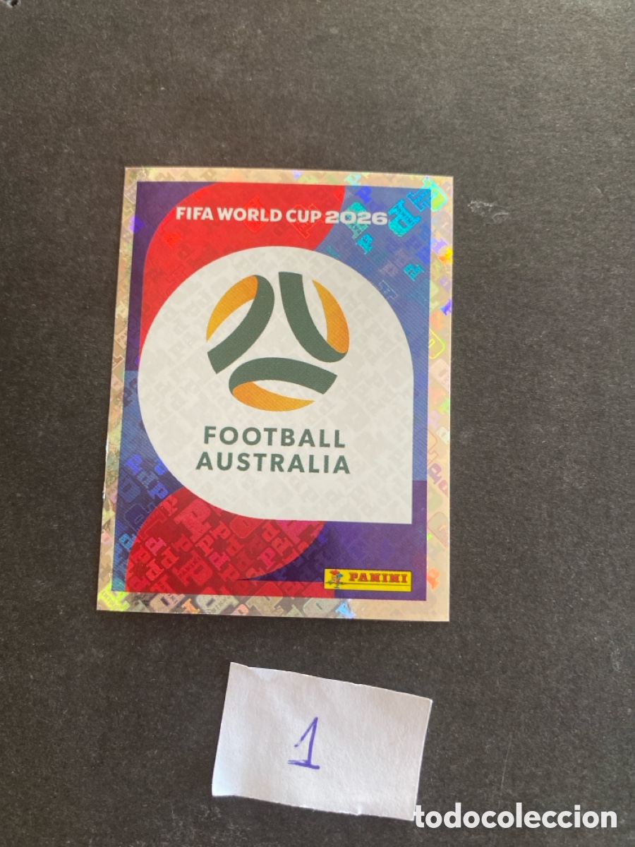 Cromos de F&uacute;tbol: Cromo Australia Mundial 2026 N* 1 nuevo