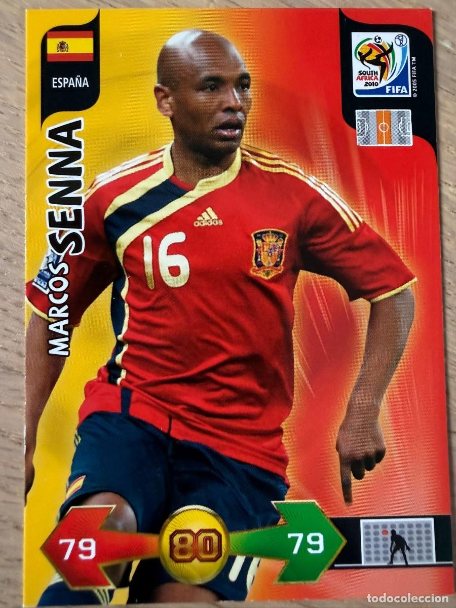 Cromos de F&uacute;tbol: MARCOS SENNA ESPA&Ntilde;A FIFA WORLD CUP SUDAFRICA MUNDIAL SUDAFRICA ADRENALYN XL ESPA&Ntilde;A CAMPEONA MUNDIAL