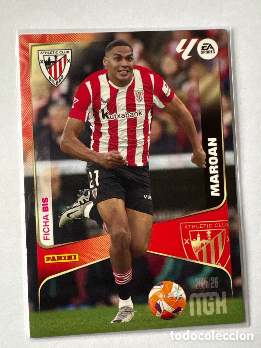 Cromos de F&uacute;tbol: MEGACRACKS 25-26 BILBAO MAROAN 54Bis