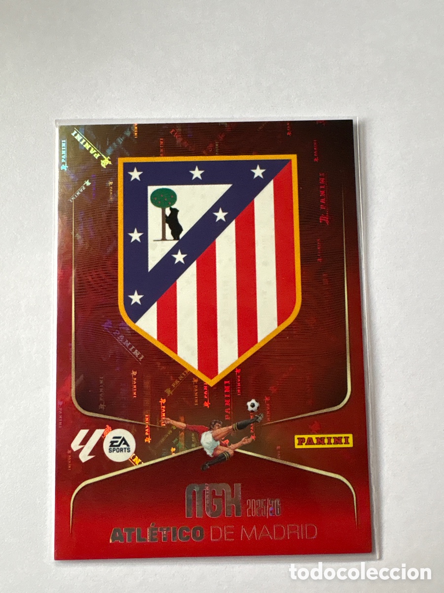 Cromos de F&uacute;tbol: MEGACRACKS 25-26 A. MADRID ESCUDO55
