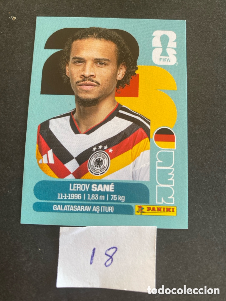 Cromos de F&uacute;tbol: Cromo Alemania Mundial 2026 N* 18 nuevo