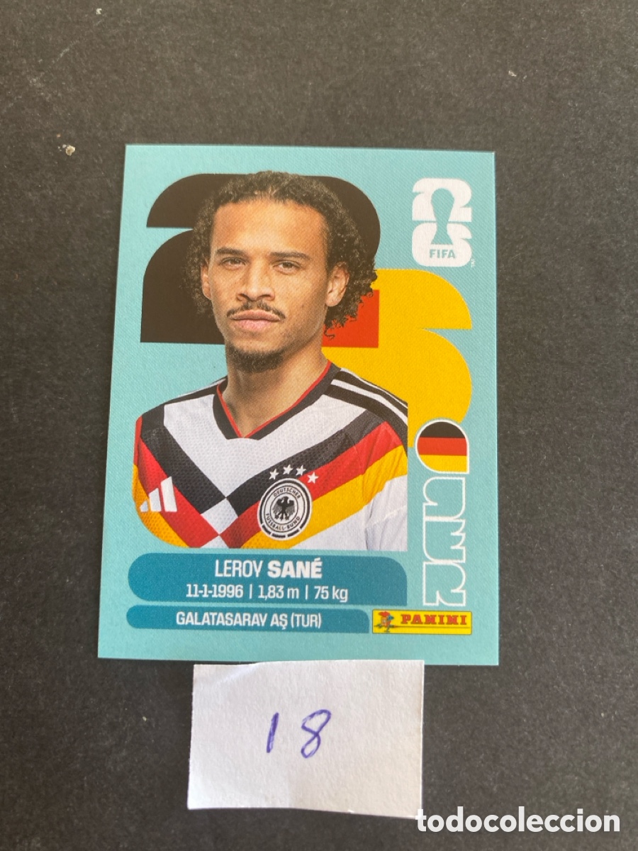 Cromos de F&uacute;tbol: Cromo Alemania Mundial 2026 N* 18 nuevo