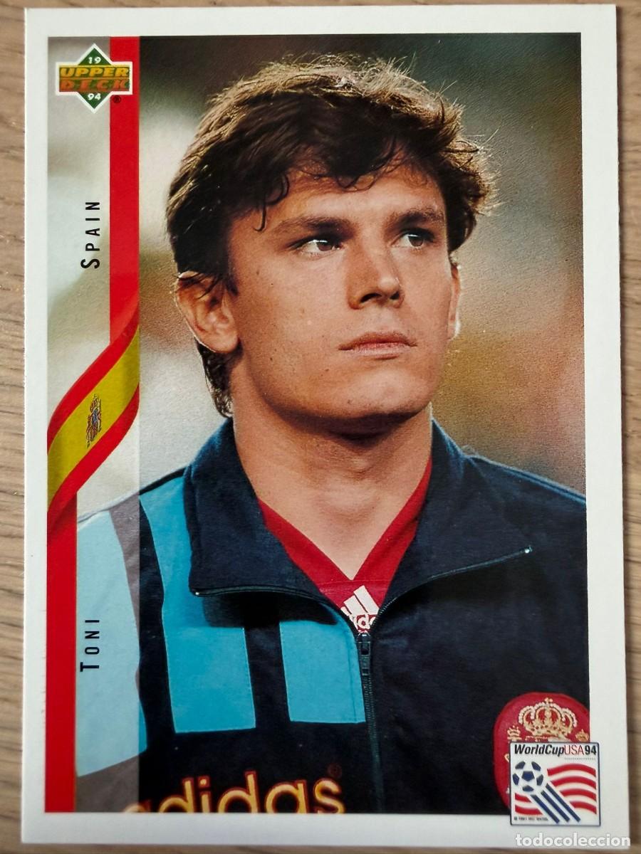 Cromos de F&uacute;tbol: 192 TONI ESPA&Ntilde;A FIFA WORLD CUP USA ESTADOS UNIDOS 1994 94 UPPER DECK CARTA