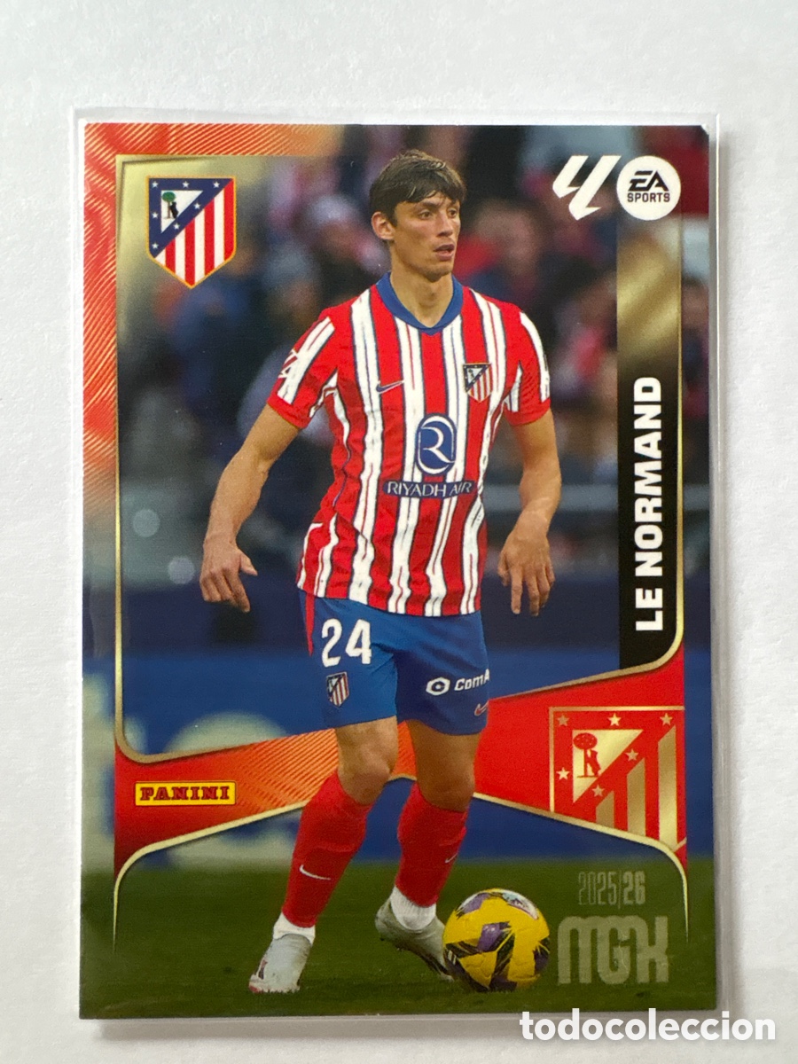 Cromos de F&uacute;tbol: MEGACRACKS 25-26 A MADRID LENORMAND 60