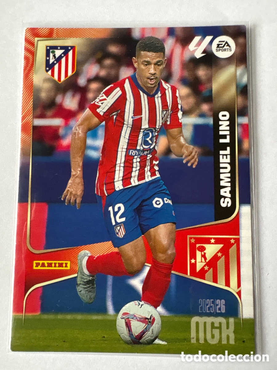 Cromos de F&uacute;tbol: MEGA CRACKS 25 26 A MADRID SAMU LINO 68