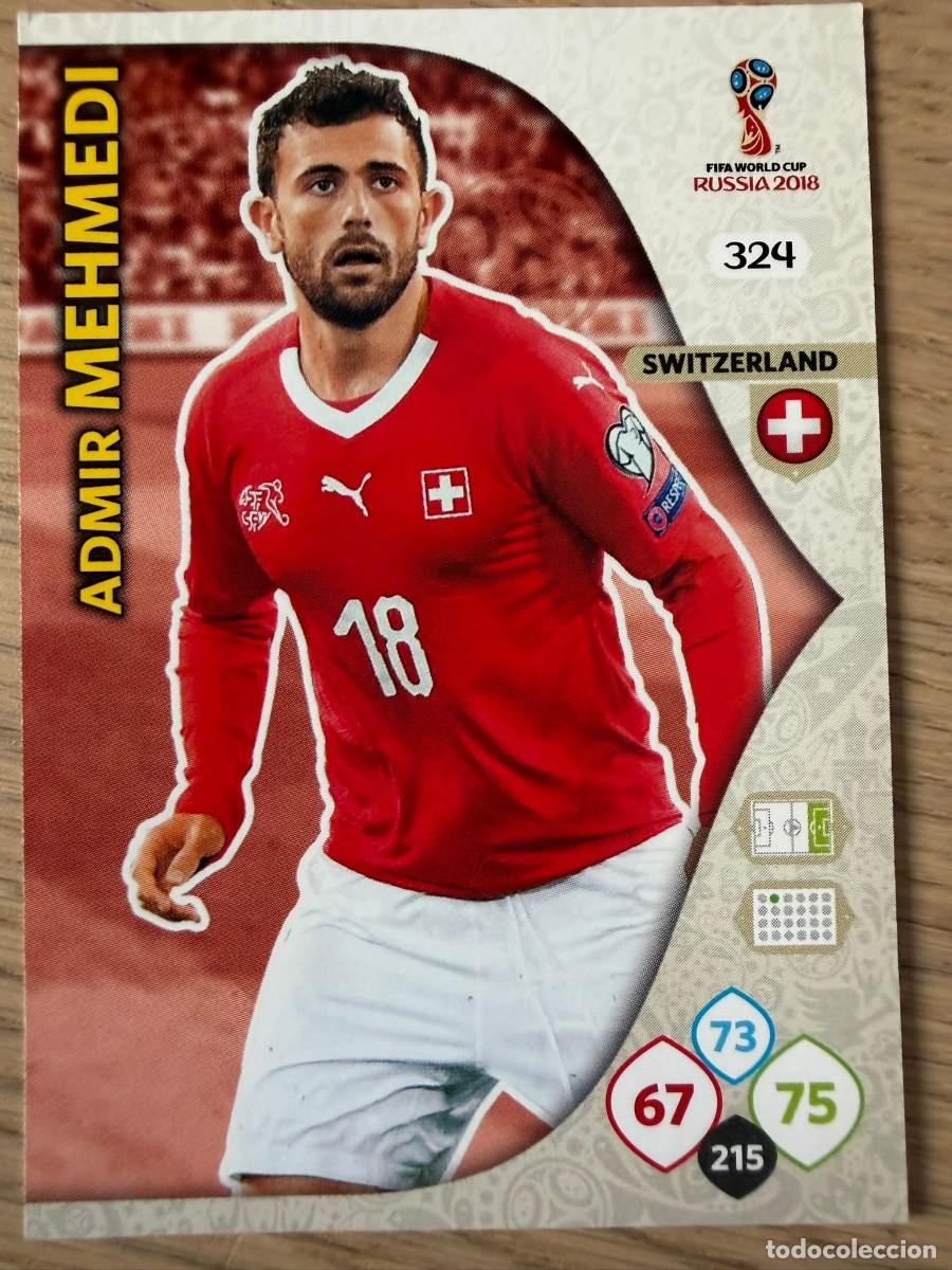 Cromos de F&uacute;tbol: 324 MEHMEDI SUIZA FIFA WORLD CUP RUSSIA 2018 RUSIA 18 ADRENALYN XL CARTA PANINI