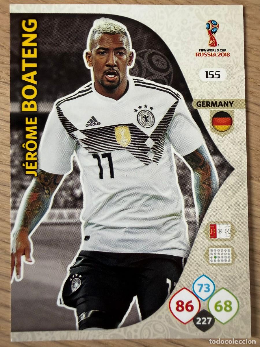 Cromos de F&uacute;tbol: 155 JEROME BOATENG ALEMANIA FIFA WORLD CUP RUSSIA 2018 RUSIA 18 ADRENALYN XL CARTA PANINI