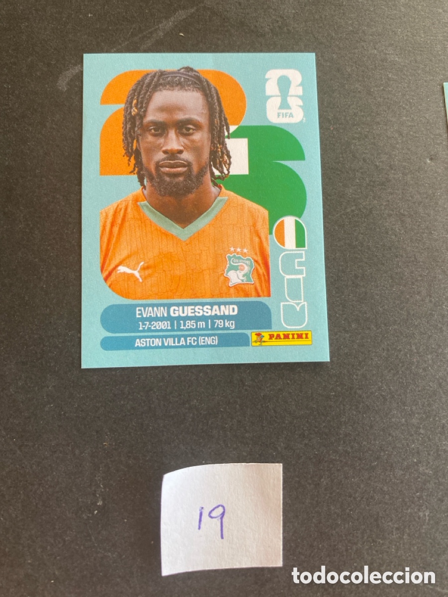 Cromos de F&uacute;tbol: Cromo Costa de Marfil Mundial 2026 N* 19 nuevo