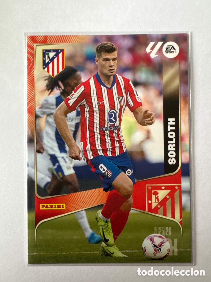 Cromos de F&uacute;tbol: MEGA CRACKS 25 26 SORLOTH 72 A MADRID