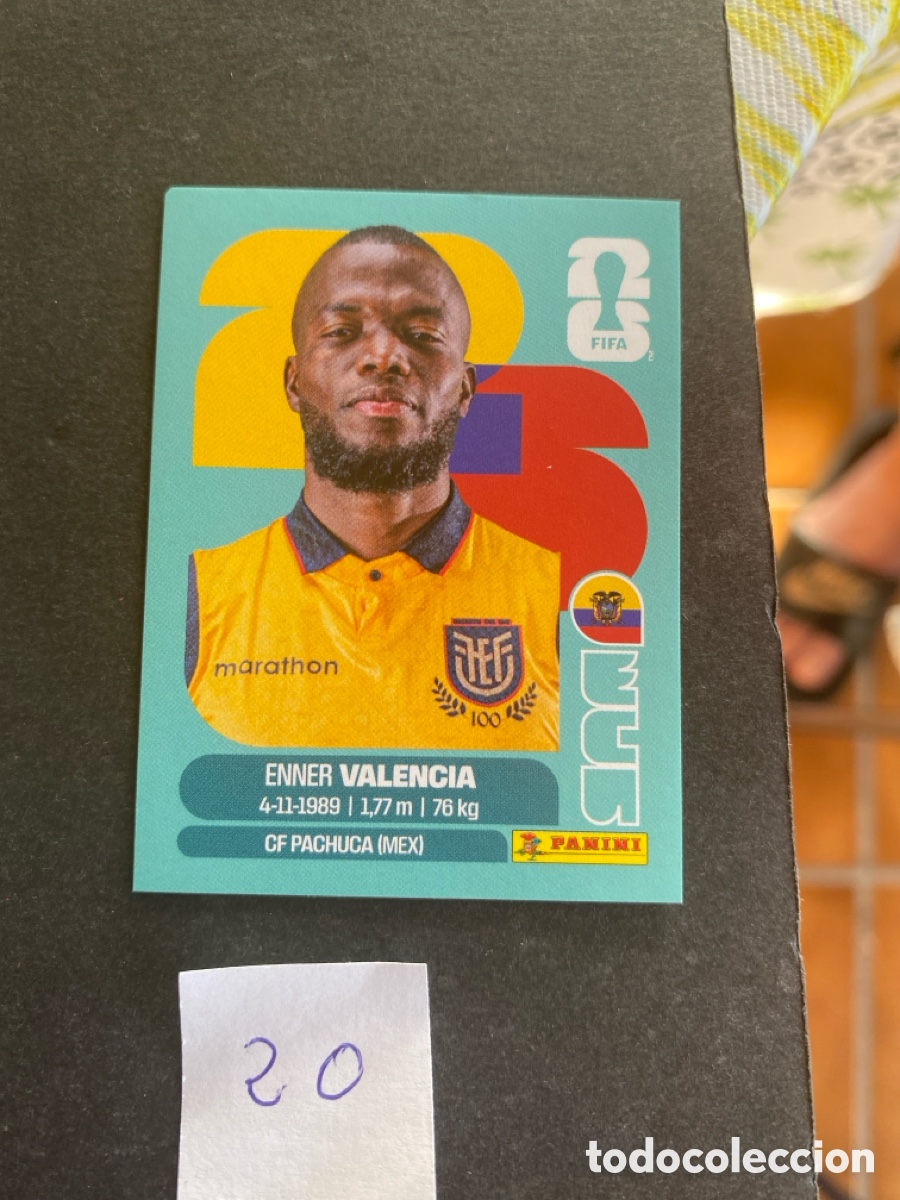 Cromos de F&uacute;tbol: Cromo Ecuador Mundial 2026 N* 20 nuevo