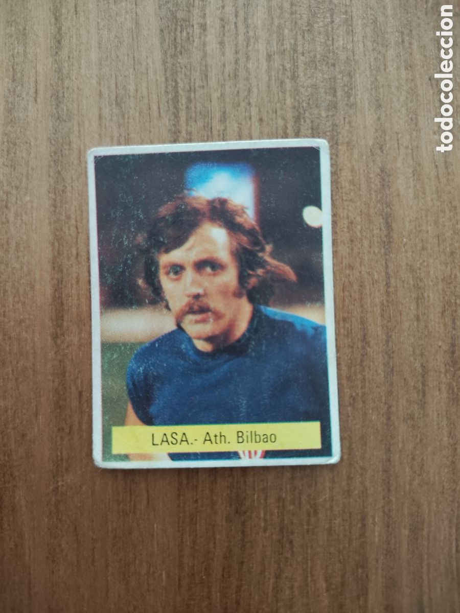 Cartes &agrave; collectionner de Football: Fini 75 76 sin pegar dep&oacute;sito MU Athletic Bilbao Lasa