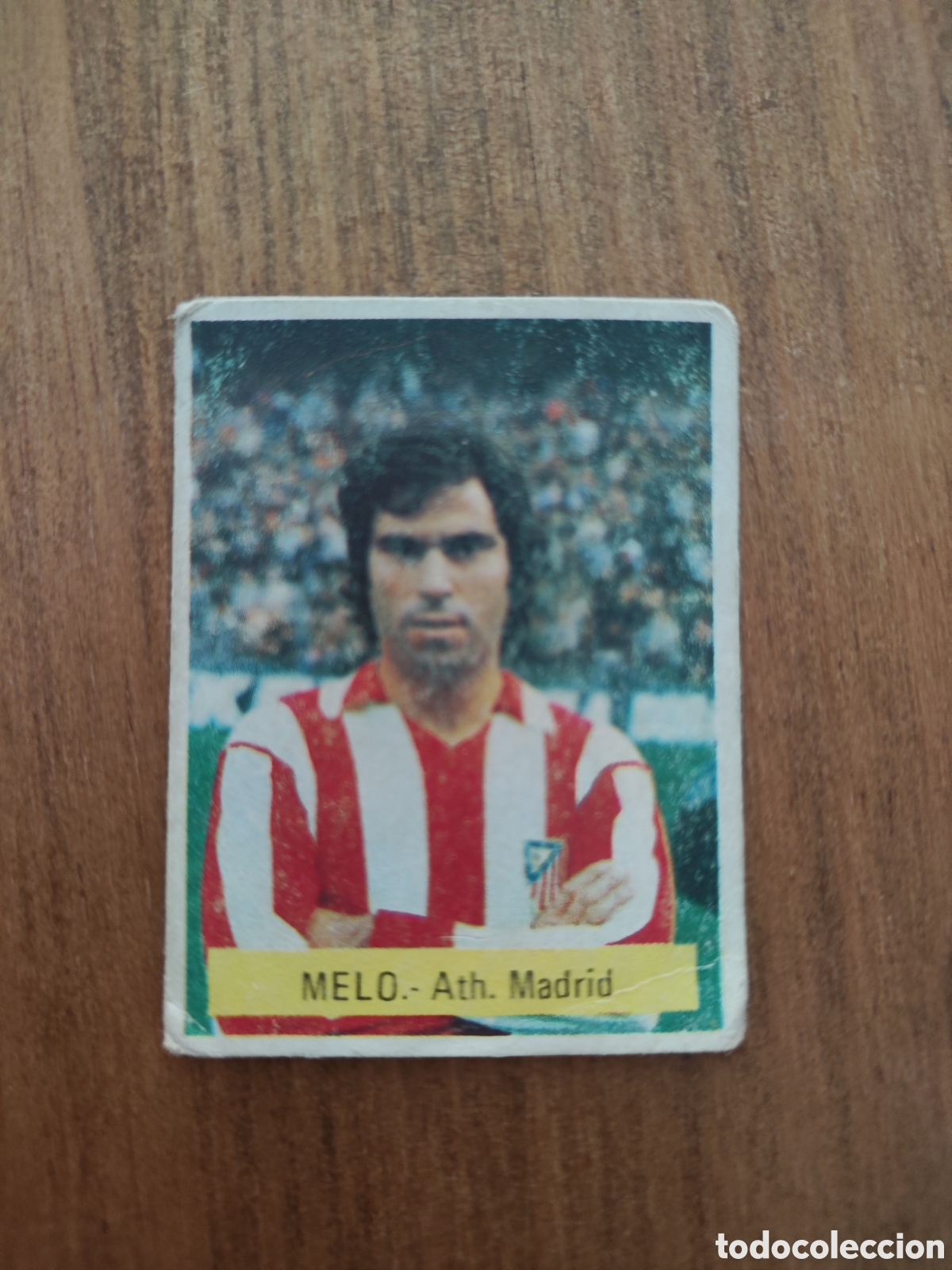 Cartes &agrave; collectionner de Football: Fini 75 76 sin pegar dep&oacute;sito MU Atl&eacute;tico Madrid Melo