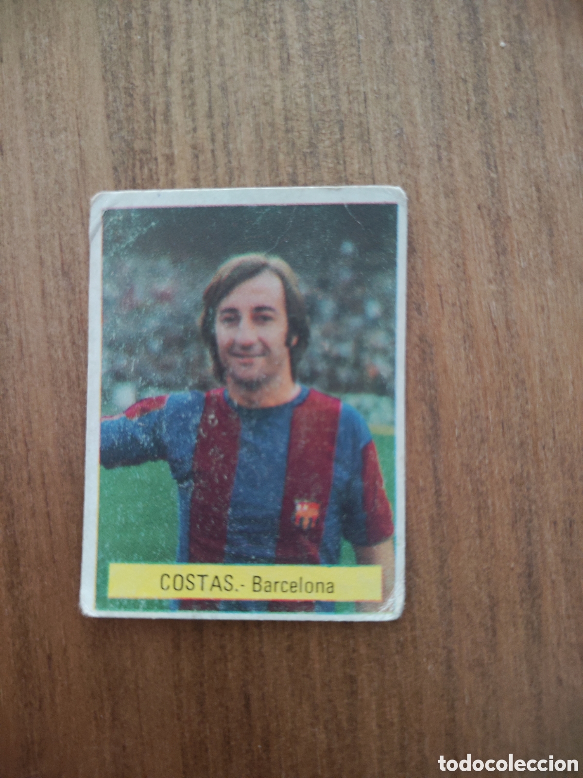 Cromos de Futebol: Fini 75 76 sin pegar dep&oacute;sito MU Barcelona Costas