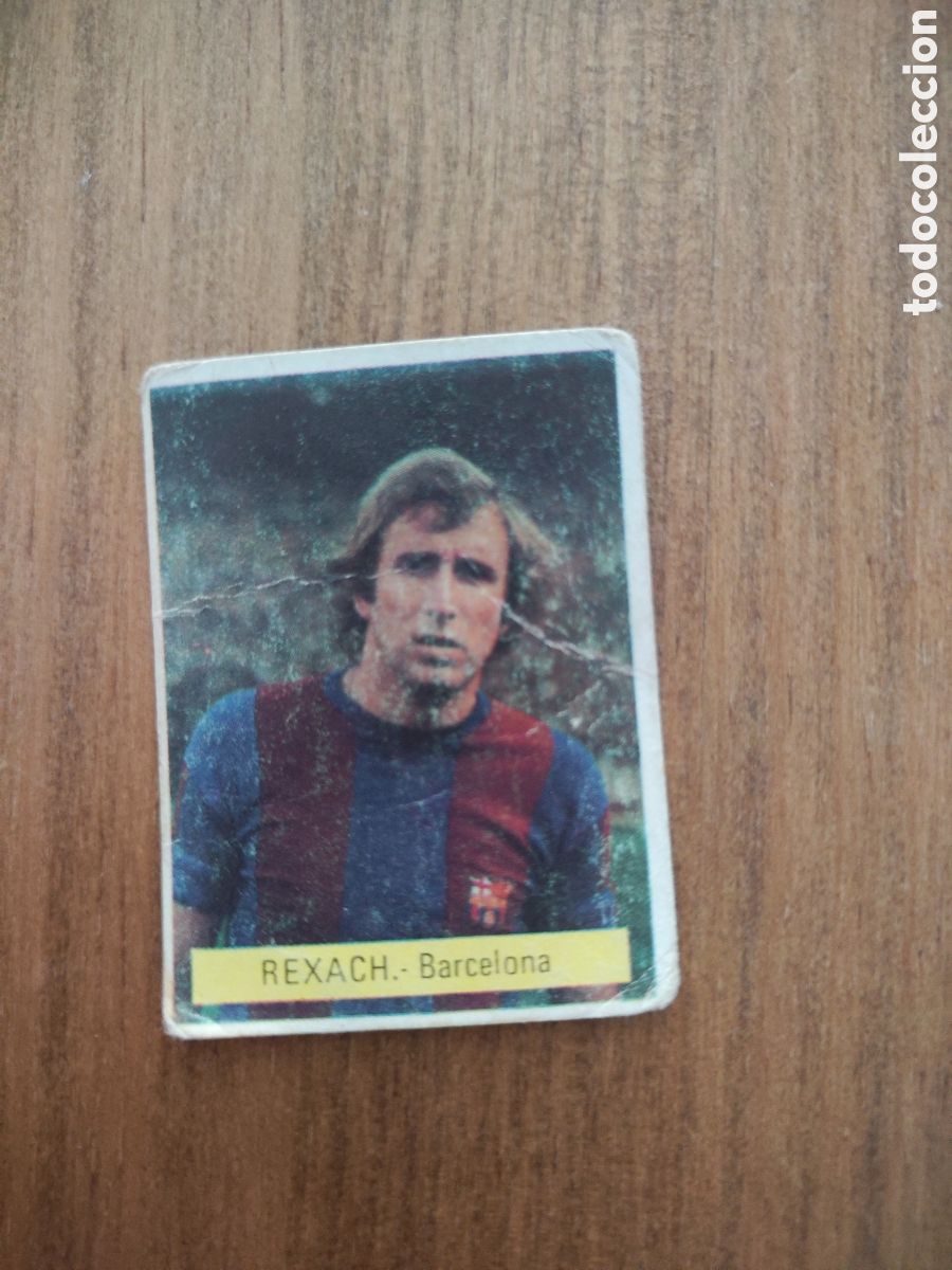 Cartes &agrave; collectionner de Football: Fini 75 76 sin pegar dep&oacute;sito MU Barcelona Rexach