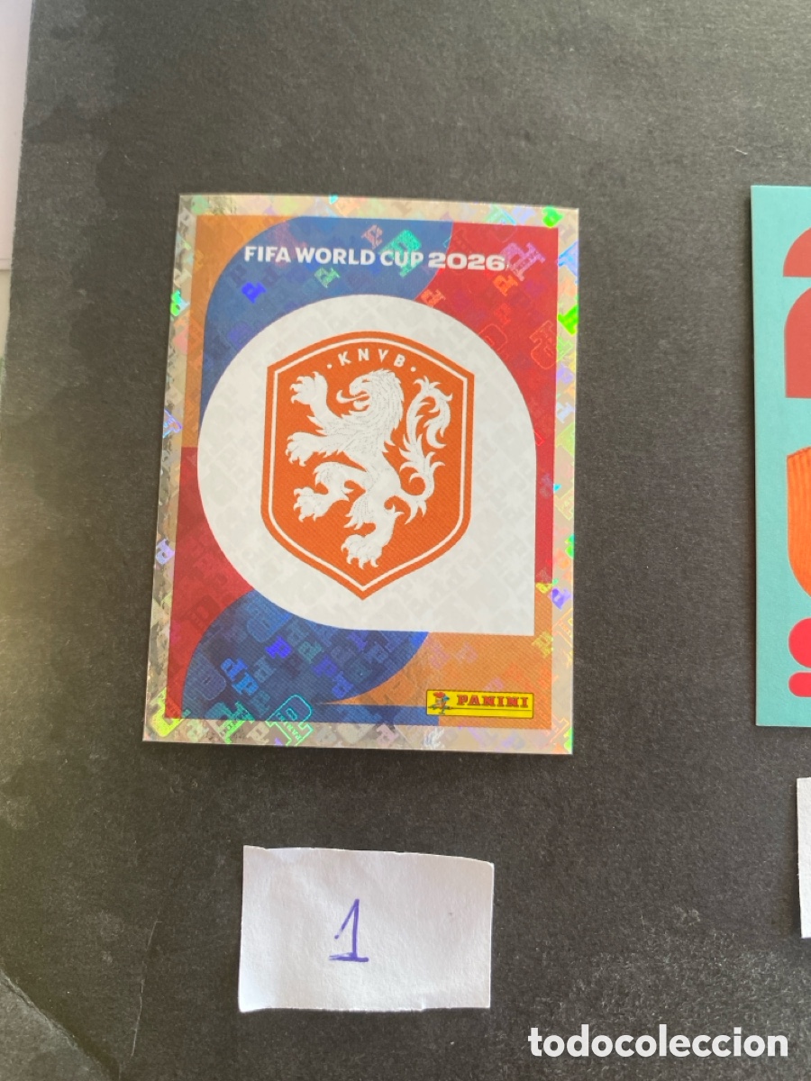 Figurine di Calcio: Cromo Holanda Mundial 2026 N* 1 nuevo