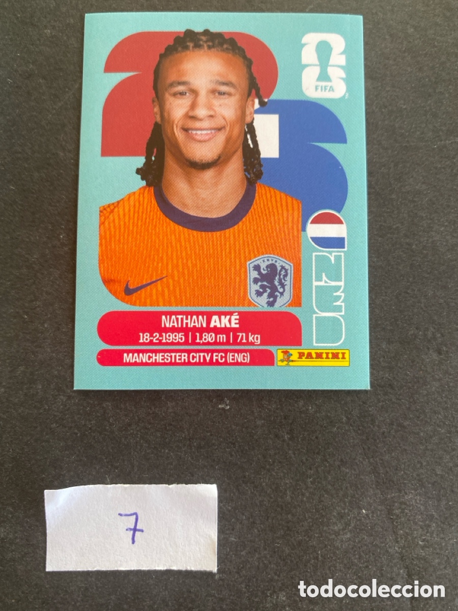 Figurine di Calcio: Cromo Holanda Mundial 2026 N* 7 nuevo