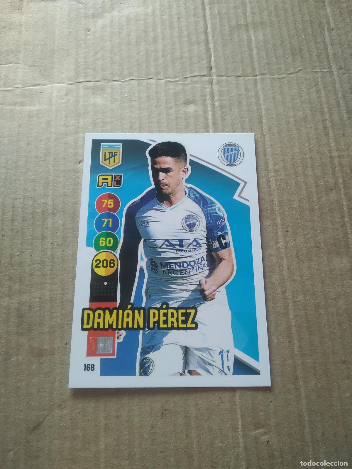 Figurine di Calcio: 168 DAMIAN PEREZ GODOY CRUZ CROMO FUTBOL ARGENTINO PANINI LIGA ARGENTINA 2021 ADRENALYN