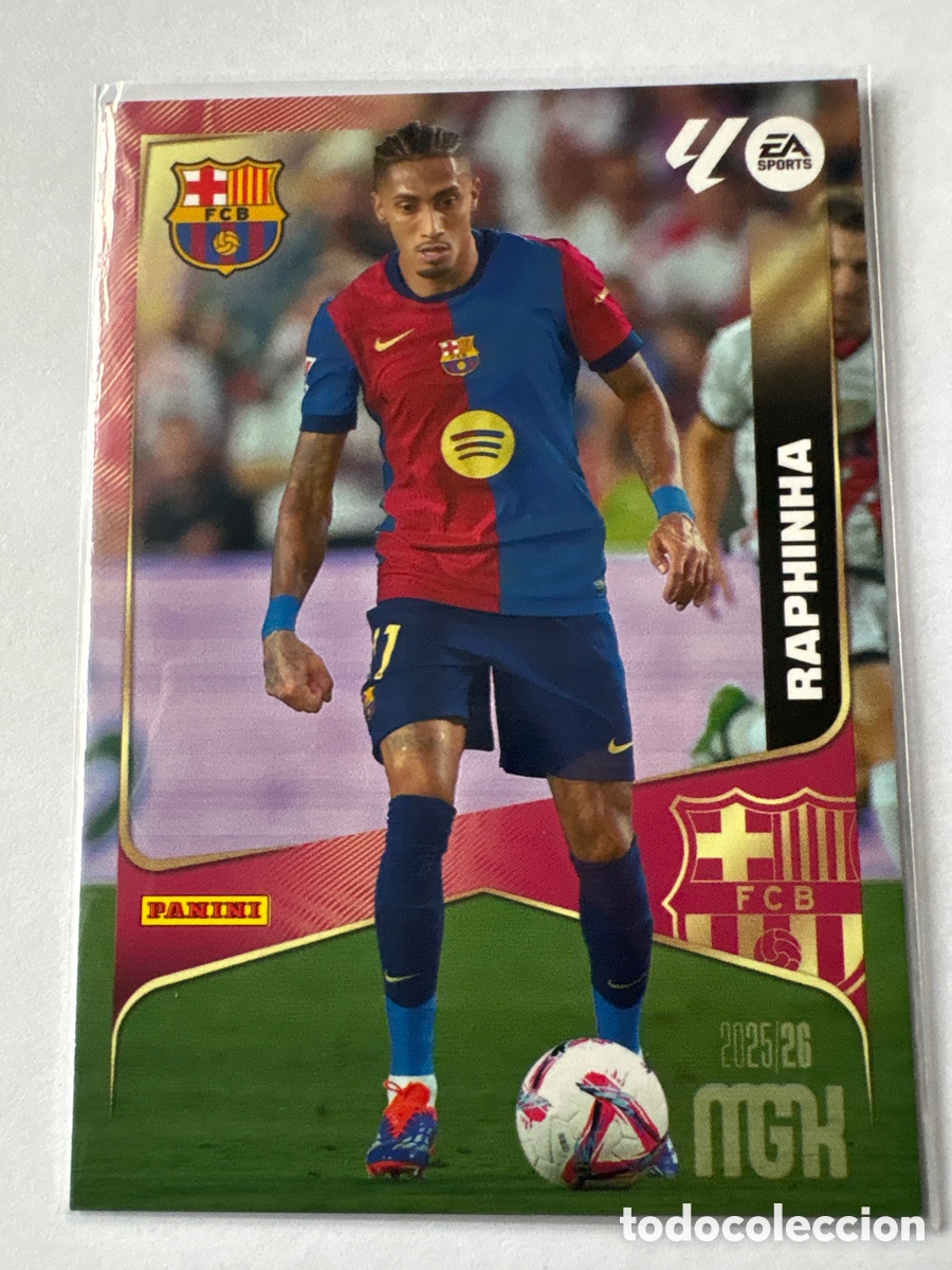 Figurine di Calcio: MEGACRACKS 25-26 RAPHINA 90 FCB