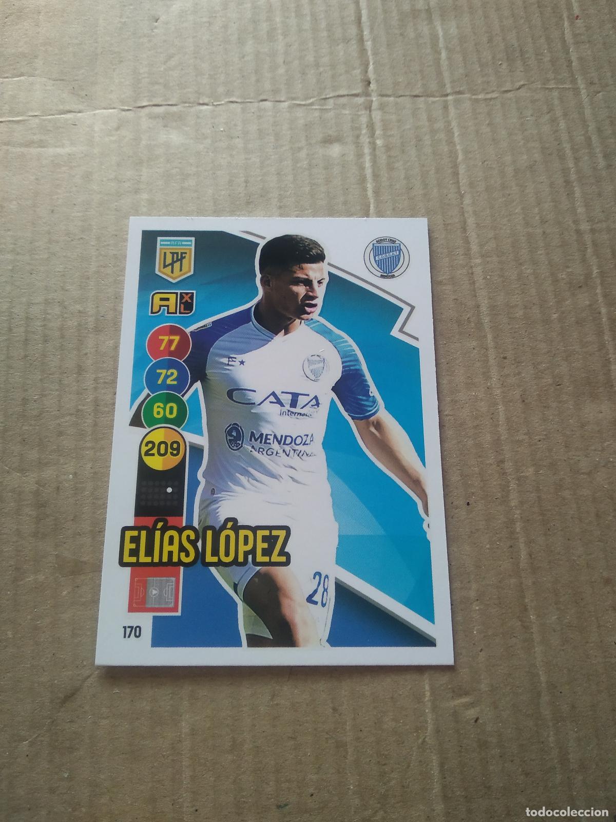 Figurine di Calcio: 170 ELIAS LOPEZ GODOY CRUZ CROMO FUTBOL ARGENTINO PANINI LIGA ARGENTINA 2021 ADRENALYN
